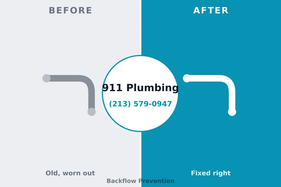 Before and after: plumbing repair Wauchula, FL